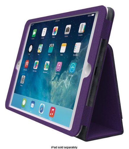  Kensington - Comercio Soft Folio Case and Stand for Apple® iPad® Air - Plum/Eggplant