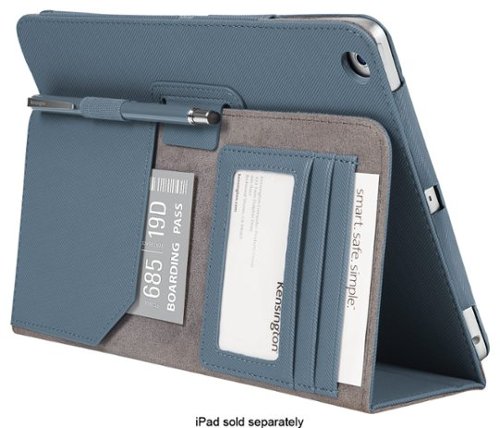  Kensington - Comercio Soft Folio Case and Stand for Apple® iPad® Air - Slate Gray