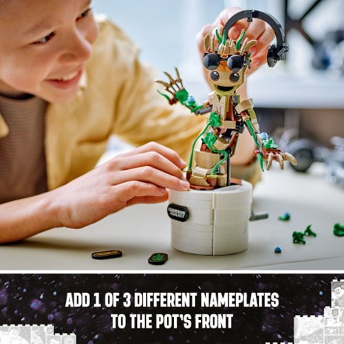 LEGO Marvel Dancing Groot, Buildable Animated Guardians of the Galaxy Toy 76297 HOW TO BUY