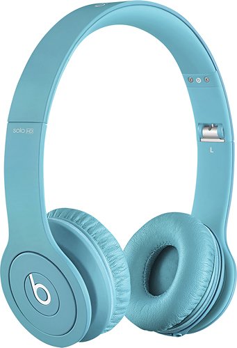  Beats Solo HD On-Ear Headphones - Drenched in Light Blue