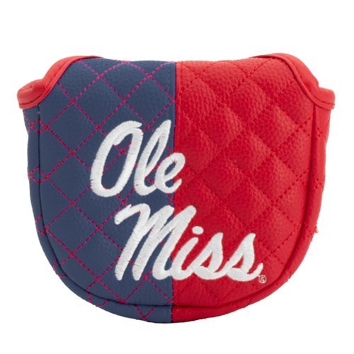 Team Golf - Ole Miss Rebels Quilted Mallet Putter Cover - Multicolor-Front_Standard 