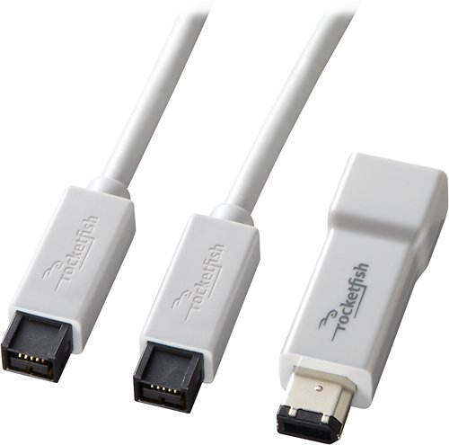  Rocketfish™ - FireWire 800 Cable with 6-Pin Adapter - Multi