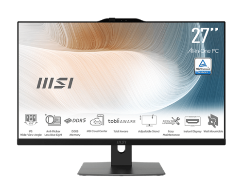 MSI - Modern AM272P 1M-818US - Black-Front_Standard 
