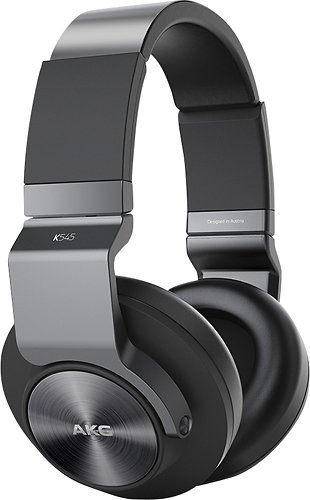  AKG - K545 Over-the-Ear Headphones - Black
