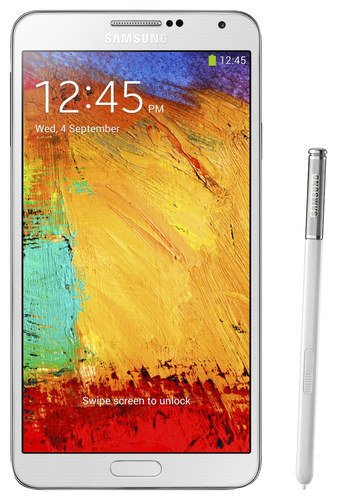  Samsung - Galaxy Note 3 4G AT&amp;T Branded with 32GB Memory Cell Phone (Unlocked) - White