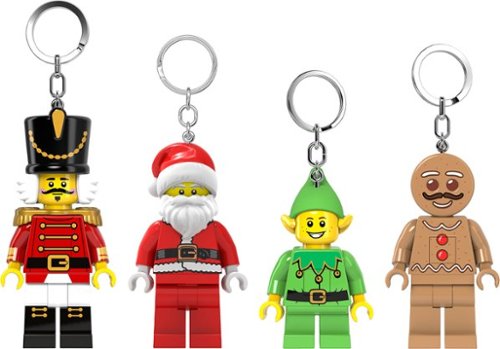 Santoki - LEGO® Minifigures™ Keychain Light CDU 16 Piece Christmas - Styles May Vary