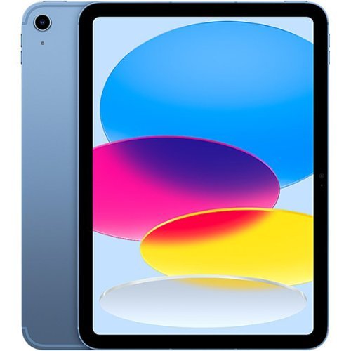 Apple - Certified Refurbished iPad 10.9" (10th Generation) Wi-Fi+Cellular - 256GB - Blue