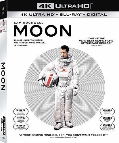  Moon [Includes Digital Copy] [4K Ultra HD Blu-ray/Blu-ray] [2008]