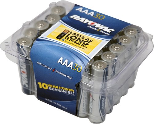  Rayovac - AAA Batteries (30-Pack)