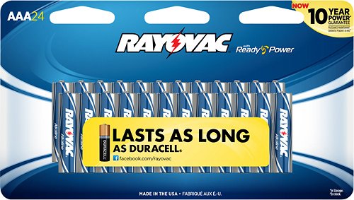  Rayovac - AAA Batteries (24-Pack)