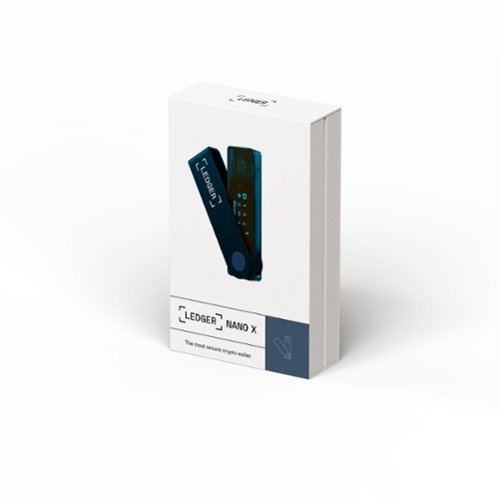 Ledger Nano X Crypto Hardware Wallet - Bluetooth - Sapphire Blue BUY IN MIDDLE EAST