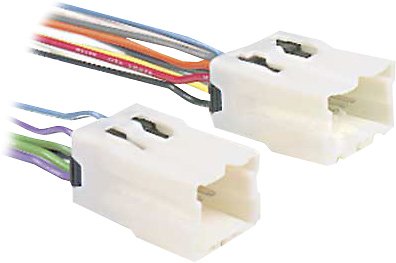 Metra - Turbo Wire Aftermarket Radio Wire Harness Adapter for Select Nissan Vehicles - White
