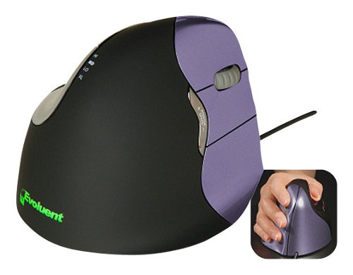 Prestige - Evoluent VM4 Vertical Right-Handed Mouse - Black