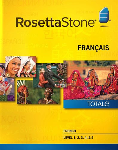  Rosetta Stone Version 4: French Level 1-5 Set