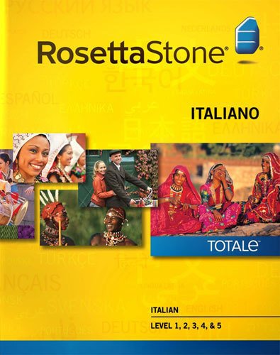  Rosetta Stone Version 4: Italian Level 1-5 Set