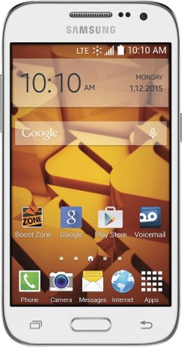  Boost Mobile - Samsung Galaxy Prevail 4G with 8GB Memory Prepaid Cell Phone - White