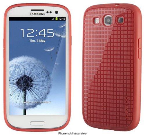 Speck - PixelSkin HD Case for Samsung Galaxy S III Cell Phones - Coral-Front_Standard 