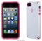 Speck - CandyShell Case for Apple® iPhone® SE, 5s and 5 - White/Raspberry Pink-Front_Standard