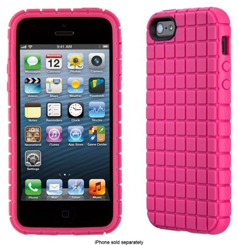  Speck - PixelSkin Case for Apple® iPhone® SE, 5s and 5 - Raspberry Pink