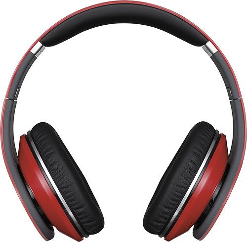 Beats - Studio Over Ear Headphones - Red-Front_Standard 