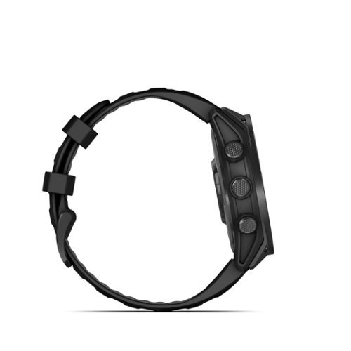 Garmin tactix 8 AMOLED GPS Smartwatch 47 mm Fiber-reinforced polymer with titanium rear cover - Black BUY ONLINE