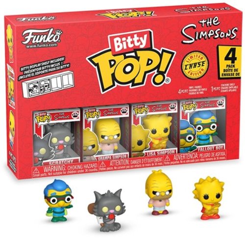 Funko Bitty POP!: The Simpsons Scratchy 4 Pack COLLECTIBLES