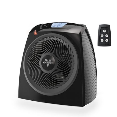 Vornado TAVH10 Whole Room Space Heater with Remote Control - Black