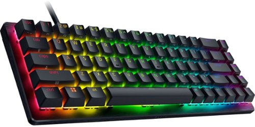 Razer Huntsman V3 8KHz Mini 65% Wired Hall Effect Magnetic Linear Switch Gaming Keyboard with Rapid Trigger - Black BUY IN QATAR