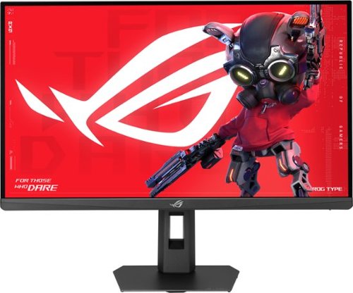 ASUS - ROG Strix 27" 2K IPS 255Hz 0.3ms Gaming Monitor with G-SYNC/FreeSync Premium (DisplayPort, HDMI) - Black