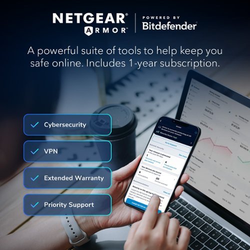 NETGEAR Nighthawk AXE5700 Tri-Band Mesh Wi-Fi System (3-Pack) - Black BUY ONLINE