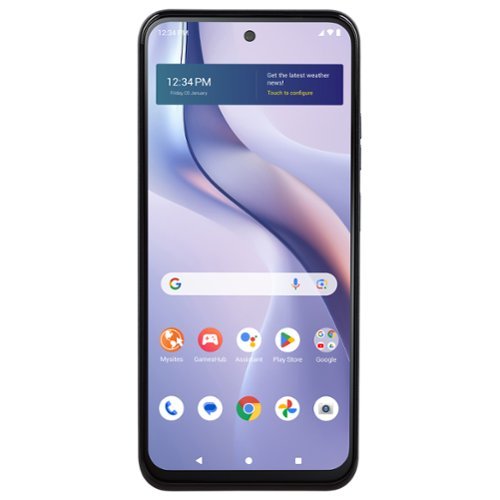 Tracfone - BLU View Speed Ultra 64GB Prepaid - Gray