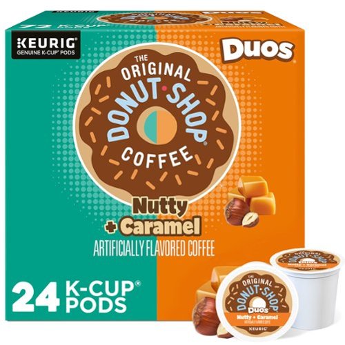  The Original Donut Shop - Duos Nutty + Caramel K-Cup Pods, 24 Count