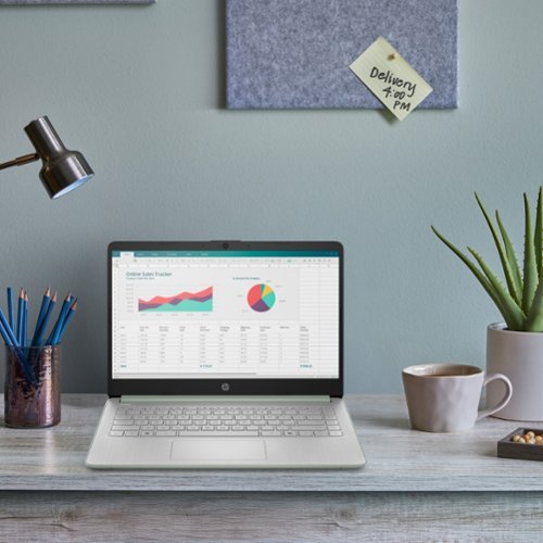 HP 14 Laptop - Intel N150 Processor - 4GB Memory - 128GB UFS - Willow Green BUY IN UAE