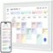 Cubilan - 10.1 Inch Digital Photo Frame - Digital Calendar Chore Chart - White-Front_Standard