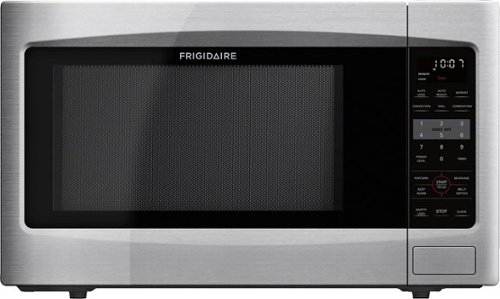  Frigidaire - 1.2 Cu. Ft. Mid-Size Microwave - Stainless steel