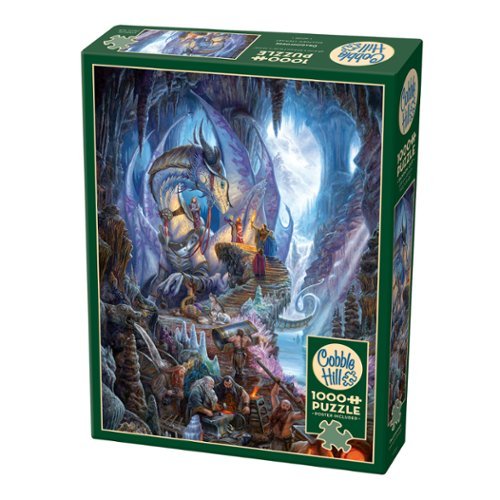 Outset Media - Outset Media: Cobble Hill 1000 Piece Puzzle: Dragonforge - Reference Poster Included