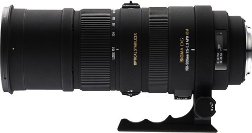  Sigma - 150-500mm f/5-6.3 APO DG OS HSM Telephoto Zoom Lens for Canon EF/EF-S DSLR Cameras - Black