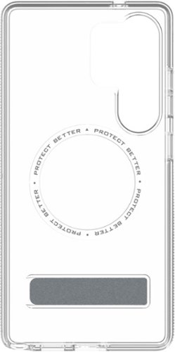 ZAGG Crystal Palace Snap MagSafe Compatible Case w/ Kickstand for Samsung S25 Ultra - Clear BUY IN UAE