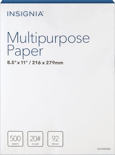  Insignia™ - Multipurpose 8.5&quot; x 11&quot; 500-Count Paper - White