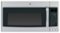 GE - 1.9 Cu. Ft. Over-the-Range Microwave - Stainless Steel with Black Accents-Front_Standard