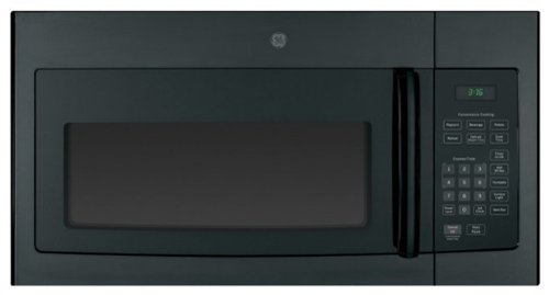  GE - 1.6 Cu. Ft. Over-the-Range Microwave - Black