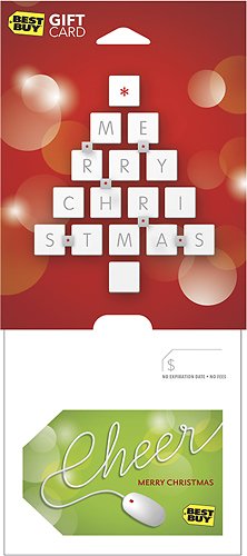  Best Buy® - $25 Cheer - Merry Christmas Gift Card
