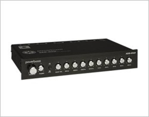 Powerbass 9-Band Active Equalizer - Black INTERNATIONAL SHIPPING