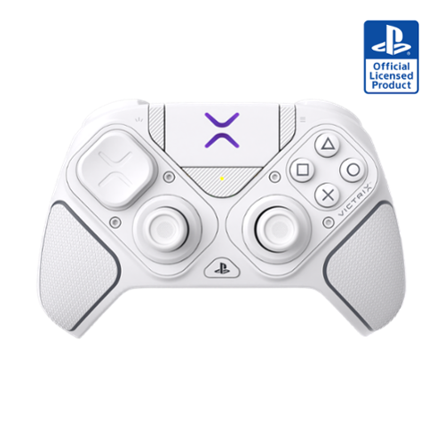 Turtle Beach - Victrix Pro BFG Reloaded Wireless Modular Controller for PlayStation 5, PlayStation 4, & Windows - White-Front_Standard 