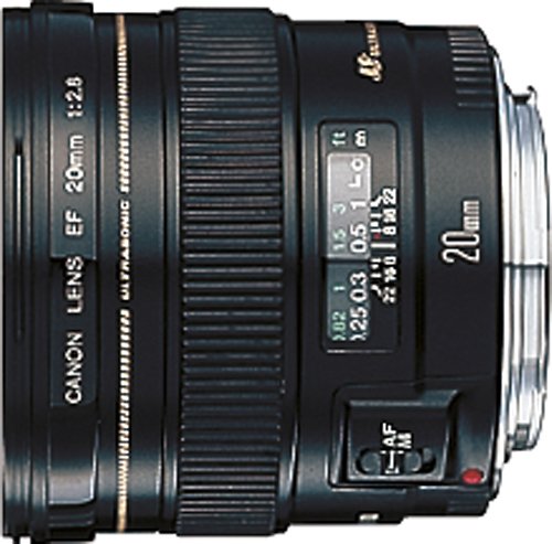  Canon - EF 20mm f/2.8 USM Wide-Angle Lens - Black