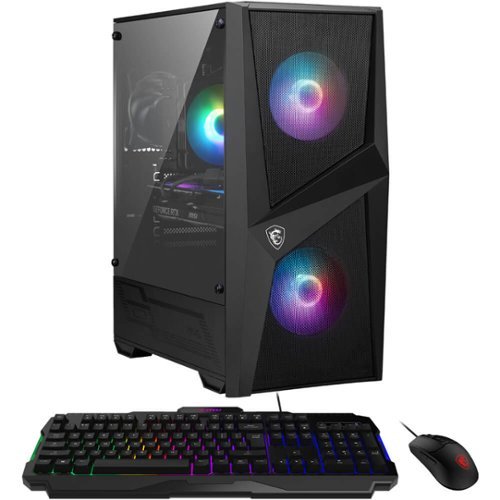 MSI - Codex Z2 Gaming Desktop - AMD Ryzen 7 8700F - NVIDIA GeForce RTX 5060 - 32GB Memory - 1TB Solid State Drive-Front_Standard 
