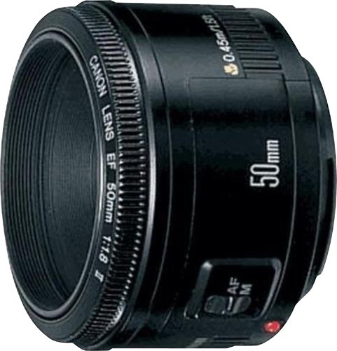  Canon - EF 50mm f/1.8 II Standard Lens - Black