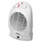 Optimus - Portable Oscillating Fan Heater with Thermostat - White-Front_Standard