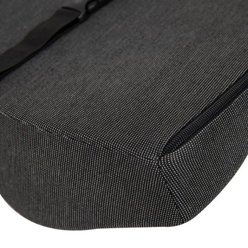 Mind Reader Ergonomic Lower Back Cushion, Office Chair, Posture Corrector, Memory Foam, 15.5L x 3.75W x 14.25H - Black HOW TO BUY