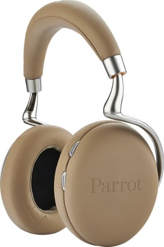 Parrot - Zik 2.0 Wireless Over-the-Ear Headphones - Mocha-Front_Standard 